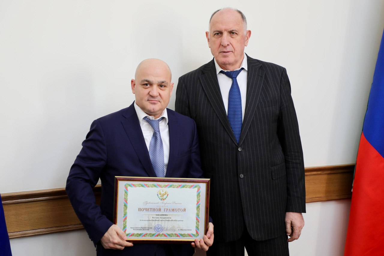 28 дагестанцев отмечены наградами Правительства ко Дню защитника Отечества